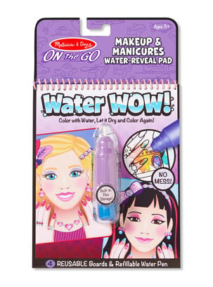 Melissa & Doug Water Wow Maquillaje y Manicure,,hi-res