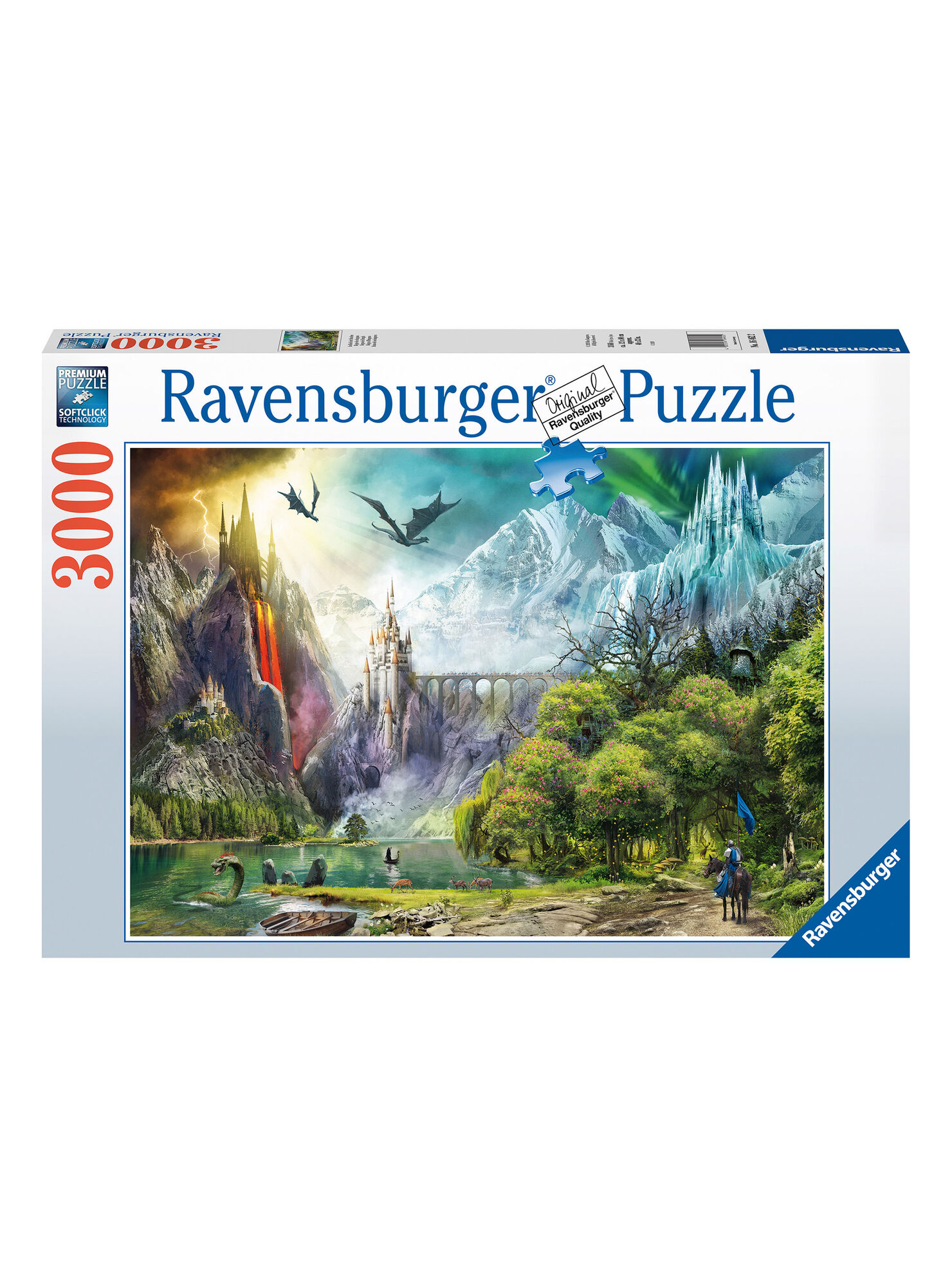 Ravensburger Puzzle Reino de Dragones 3000 Piezas Caramba - Juegos Mesa Paris.cl