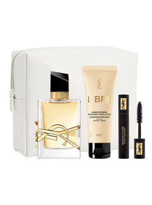 Set Perfume Libre EDP Mujer 50 ml + Crema Corporal 50ml + mini Máscara de Pestañas Volume Effet Faux Cils + Pouch Yves Saint Laurent,,hi-res