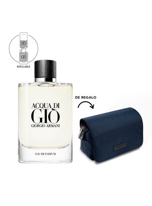 Set Perfume Acqua Di Gio EDP Refill Hombre 125 ml + Travel Pouch,,hi-res