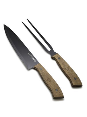Cuchillo Wayu + Tenedor Prm Parrilla BBQ,,hi-res