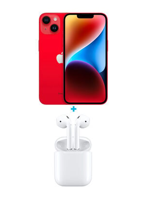 iPhone 14 128Gb (Product) Red + Airpods 2Da Generación con Estuche de Carga,,hi-res