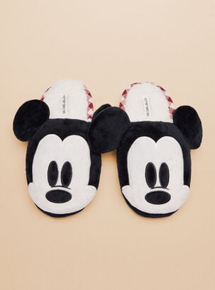 Pantuflas Mickey Mouse 3D,Negro,hi-res