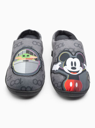 Pantufla Mickey And Yoda Disney 100,Gris,hi-res