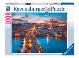 Ravensburger Puzzle Praga de Noche 1000 Piezas Caramba,,hi-res