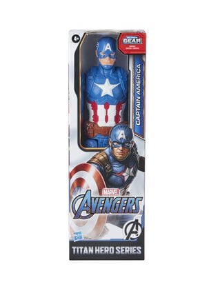 Figura Marvel de Acción Avengers Capitán America Titan Hero                    ,,hi-res