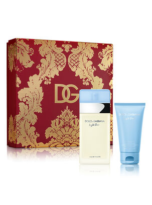 Set Perfume Holiday Dolce & Gabbana Light Blue EDT Mujer 100 ml + Body Cream 50 ml,,hi-res