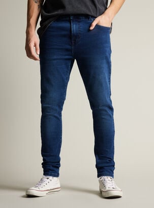  Jeans Cinco Bolsillos Super Skinny 1 Azul Oscuro,Azul Oscuro,hi-res