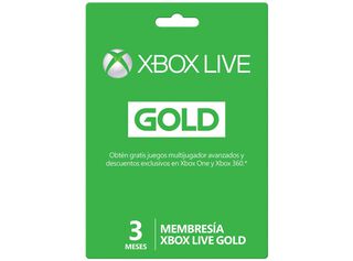 Suscripción Xbox Live Gold 3 Meses,,hi-res