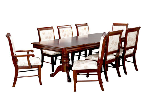 Juego de comedor contemporáneo de 6 piezas, mesa, 4 sillas laterales y —  Brother's Outlet