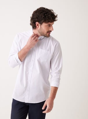 Camisa ML Diseños Regular Fit,Blanco,hi-res