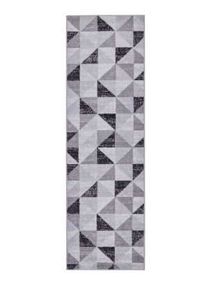 Alfombra de Pasillo 70 x 230 cm Modalfo Siesta D5 Gris ,,hi-res