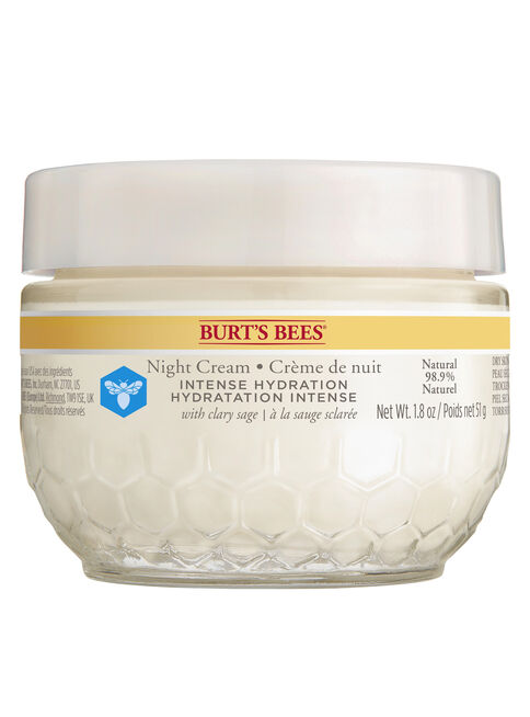 Crema Burt's Bees Facial Nocturna Intense Hydration Burts Bees                     ,,hi-res