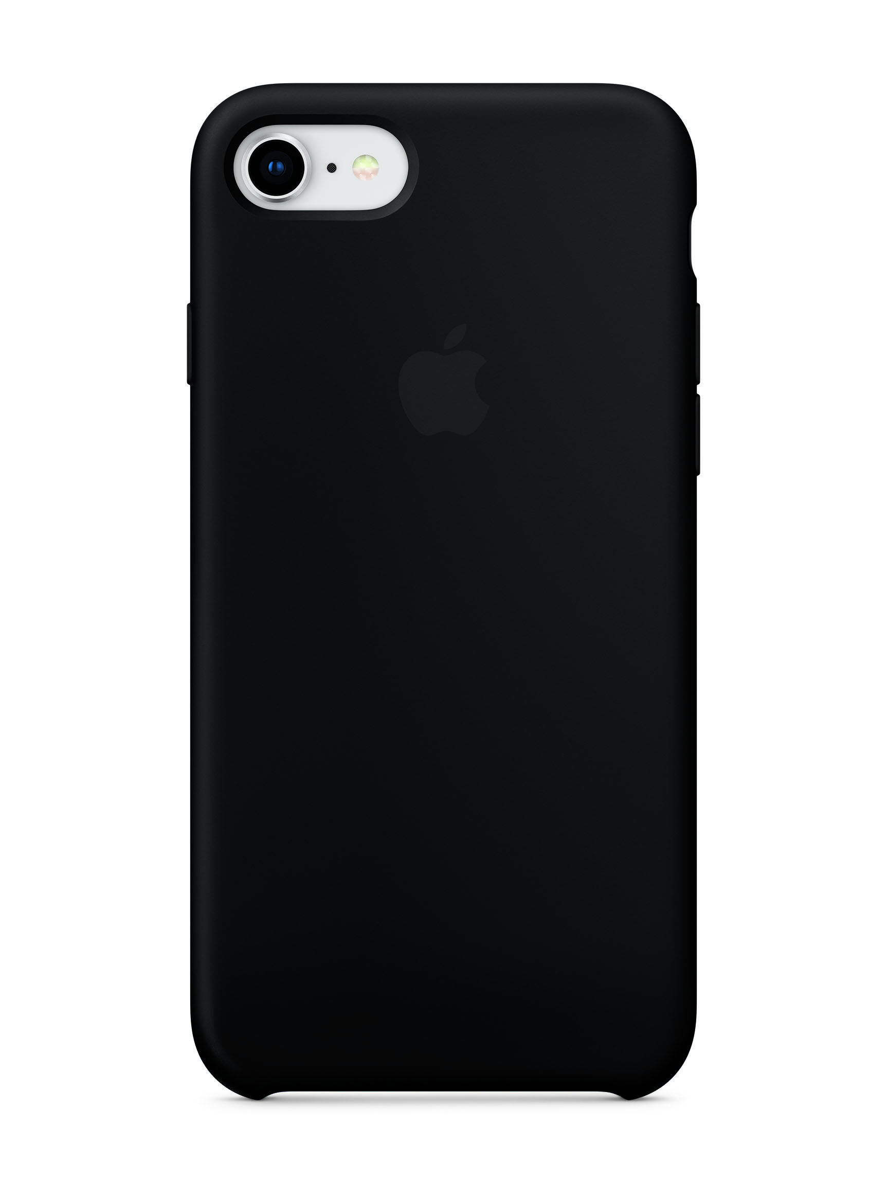 Carcasa Silicona Apple iPhone 7/8 Negro - Accesorios de Celulares