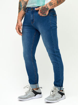 Jeans Super Skinny Azul,Azul,hi-res