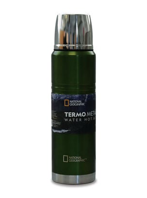Termo National Geographic Metálico 1000ml Verde,,hi-res