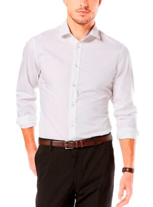 Camisa ML de Vestir Classic,Blanco,hi-res