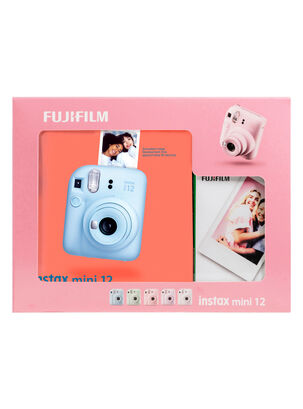 Cámara Instantánea Fujifilm Mini 12 Lila + Bolsa + Álbum + 20 Películas  Instax a precio de socio