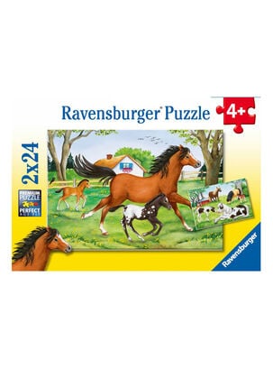 Ravensburger Puzzle Caballitos 2x24 Caramba,,hi-res