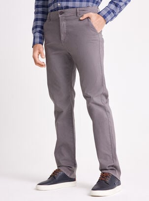 Pantalón Chino Regular Fit Colores Moda,Gris,hi-res