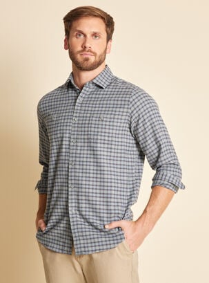 Camisa de Vestir checks lino,Diseño 1,hi-res