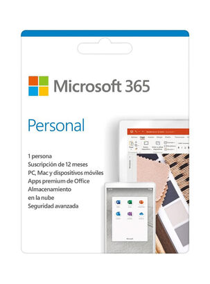 Microsoft Office 365 Personal: Word, Excel, OneDrive y Más,,hi-res
