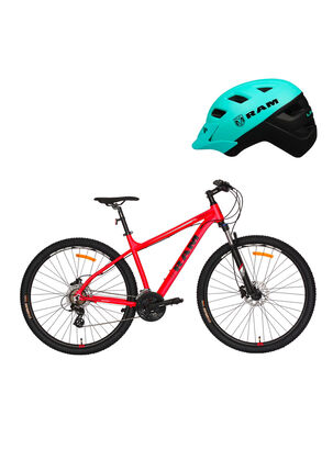 Bicicleta MTB Hombre TRX-HYD Aro 29" Rojo  + Casco Limited  ,,hi-res