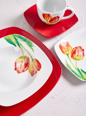 Vajilla porcelana alemana vintage pájaros y flores · Service vaisselle. 43  piezas (VENDIDA) - Vintage & Chic