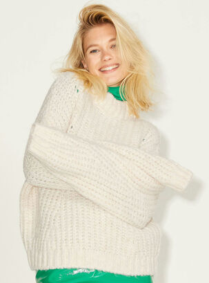 Sweater Mujer Beige - Sweater Clara – Tienda MCP
