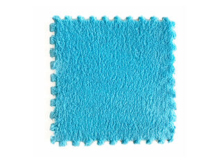 Set de Goma Eva tipo Felpa color Azul 30x30 cm 9 unidades,,hi-res