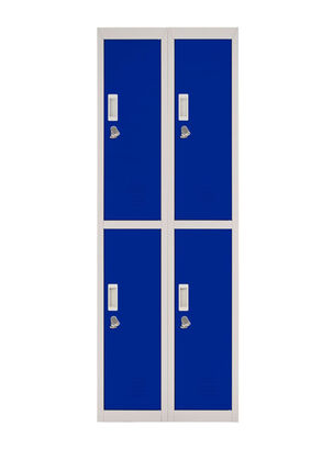 Locker Office Candado Azul 4 Puertas 57x50x166 cm Maletek,,hi-res