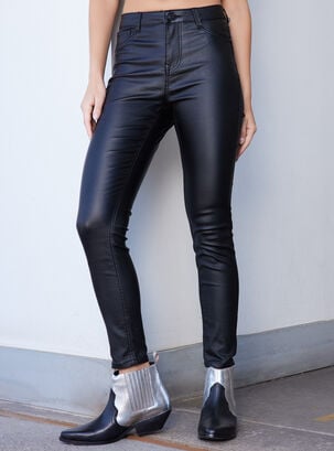 Jeans Jeans Skinny Coated,Negro,hi-res