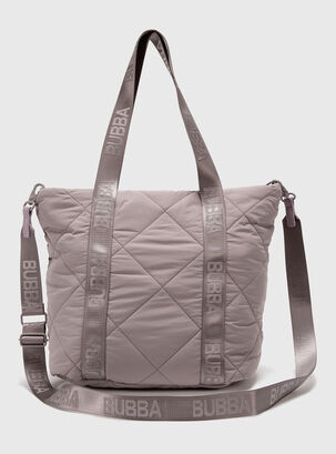 Bolso Tote Puffer Berry,,hi-res