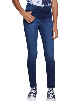 Jeans Niña 720 Skinny Tiro Alto,Azul,hi-res