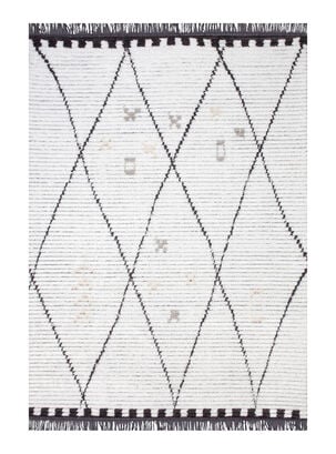 Alfombra Mystique Blanco/Gris 160x230 cm,,hi-res