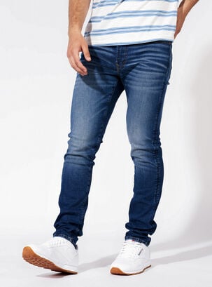 Jeans Look Demin Airflex Athletic Skinny,Azul,hi-res