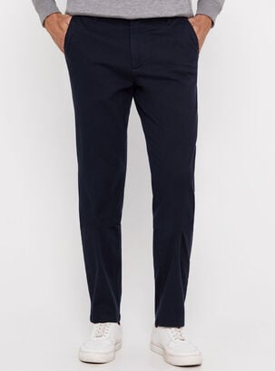 Pantalón Chino Confort Regular Fit 1,Azul,hi-res