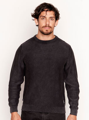 Sweater ML modelo Toros Orgánico Dark,Negro,hi-res