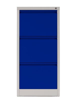 Mueble Maletek Kardex Azul Acero 3 cajones 44.5x62x102 cm                    ,,hi-res