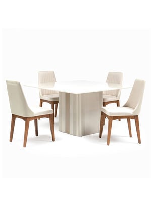 Comedor Liege Red + 4 Sillas Beverly,Natural,hi-res