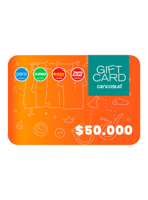 Gift Card $50.000,,hi-res