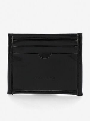 Billetera Tarjetero Diseño Metalizado,Negro,hi-res