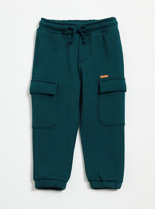 Pantalón con Bolsillos Cargo Moda,Verde Oscuro,hi-res