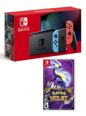 Consola Nintendo Switch Neon + Juego Pokémon Violet,,hi-res