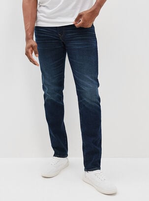 Jeans Slim Straight AirFlex,Gris,hi-res