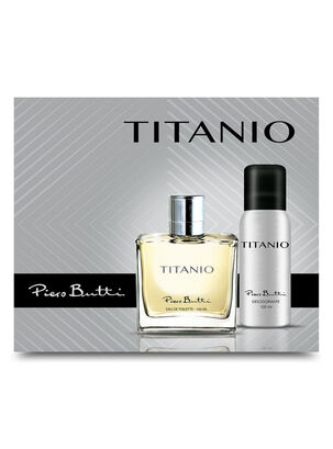 Set Perfume Titanio EDT Hombre 200ml + Desodorante,,hi-res