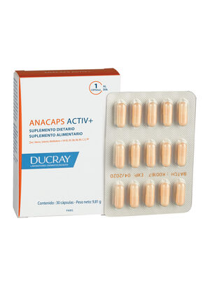 Suplemento Alimenticio Anacaps Activ+ 30 Cápsulas,,hi-res