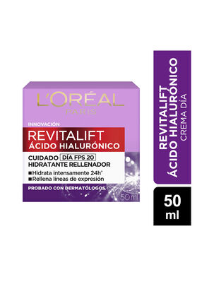 Crema Dermo Expertise L'Oréal Paris Revitalift Acido Hialuronico Día 50 ml                     ,,hi-res