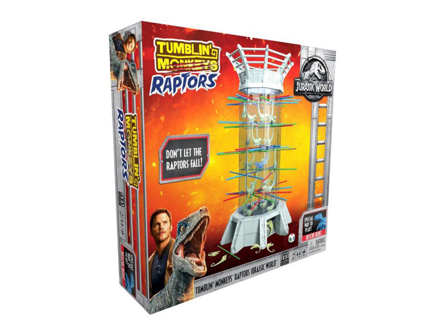 Monos Locos Raptors Mattel - Juegos de Mesa | Paris.cl