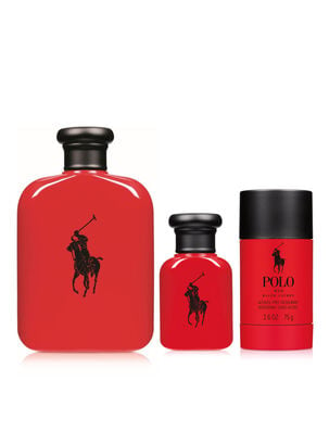 Set Perfume Hombre Polo Red EDT 125 ml +  EDT 40 ml + Desodorante 75g,,hi-res